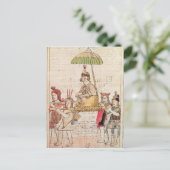 Illustratie van Huascar Inca Briefkaart (Staand voorkant)