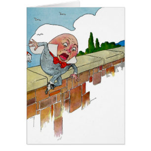 Illustratie van "Humpty Dumpty Nursery Rhyme"