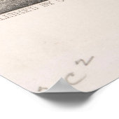 illustratie van ijs Vissen (1872) Poster (Hoek)