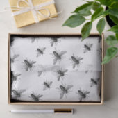 Illustratie van  koninginnen en bijen tissuepapier (Geschenk)