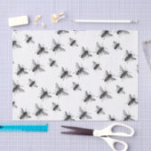 Illustratie van  koninginnen en bijen tissuepapier (Craft)