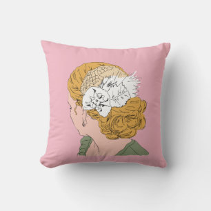 Illustratie van mode Hair Accesory Pillow Kussen