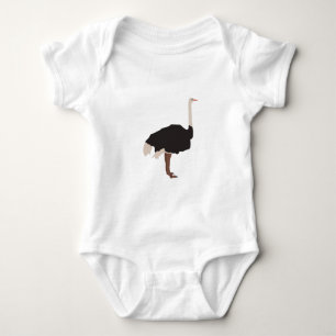 Illustratie van Ostrich Bird Romper