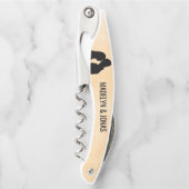 Illustratie van Paar Kurkentrekker (Voorkant)