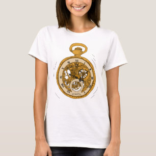Illustratie van Pocket Watch T-shirt