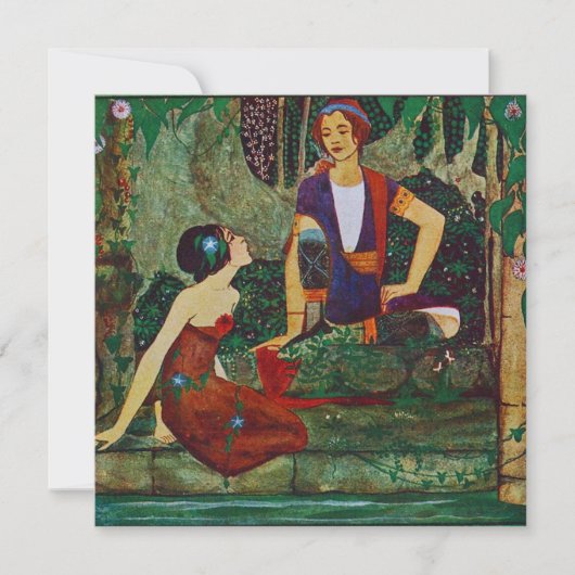 Illustratie van Rie Cramer Hartelijk dank Bedankkaart (Voorkant)