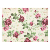  illustratie van rozen op neutrale basis tafelkleed (Voorkant (Horizontaal))