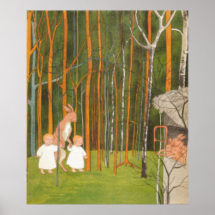 Illustratie van Sibylle Von Olfers Poster uit vroe