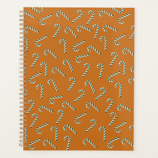 Illustratie van snoepjes planner (Voorkant)