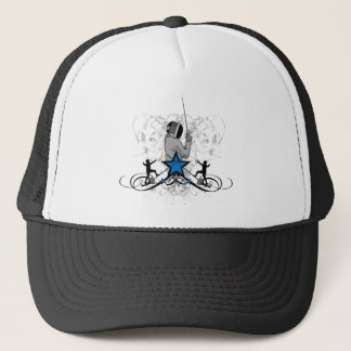 Illustratie van stedelijke en heupscheiding trucker pet