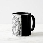  illustratie van sterrenbeelden mok (Voorkant rechts)