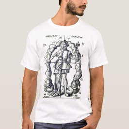 illustratie van sterrenbeelden t-shirt