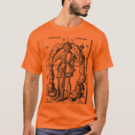 illustratie van sterrenbeelden t-shirt