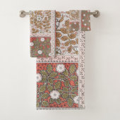 Illustratie van Wilde Roos Kunst Illustratie Bloem Bad Handdoek (Insitu)