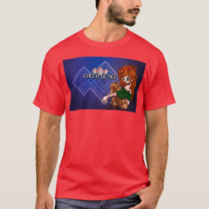 Illustratie van zout-zaadgaard t-shirt