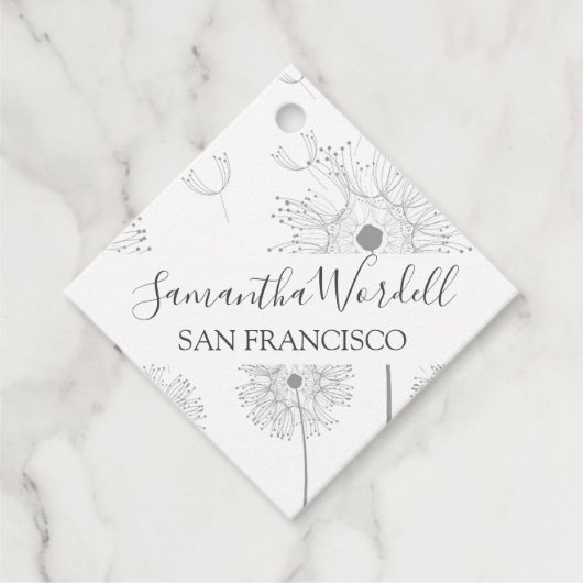 Illustratie ventilator bedankjes labels (Voorkant)