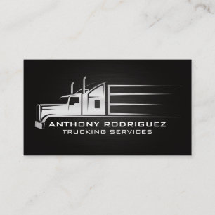 Illustratie verhuiswagen Transport Visitekaartje