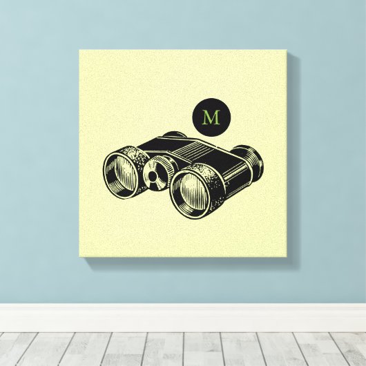 Illustratie Verrekijker Monogram Canvas (Insitu (Houten vloer))