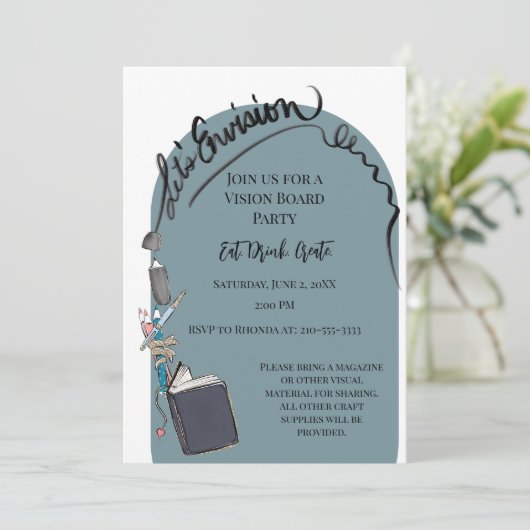 Illustratie: visierraad kaart (Staand voorkant)