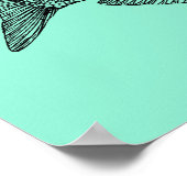  illustratie viswetenschap poster (Hoek)