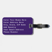 Illustratie vlag Arizona-staat Bagagelabel (Achterkant horizontaal)