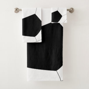 Illustratie voetbal Football Bad Handdoek