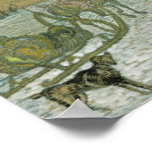 Illustratie voor "Dubrovsky", door Alexander Pushk Poster (Hoek)