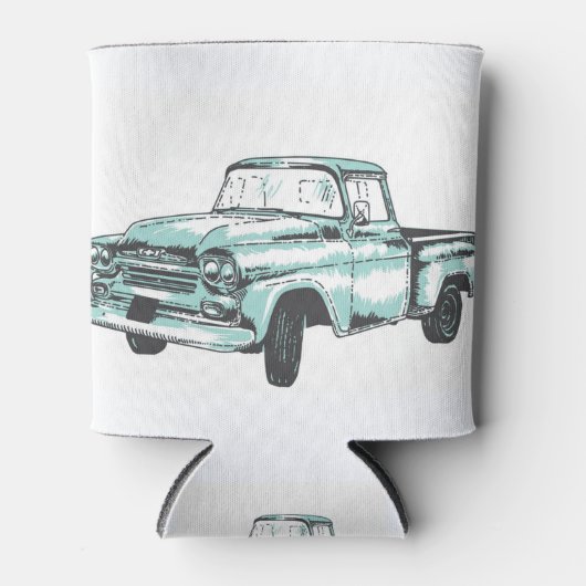  illustratie vrachtwagen blikjeskoeler (Voorkant)