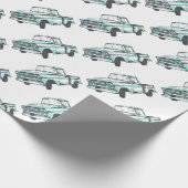  illustratie vrachtwagen cadeaupapier (Hoek)