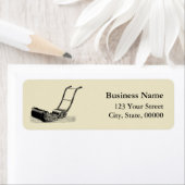  ILLUSTRATIE Waaide motorAdresetiketten Etiket (Insitu)