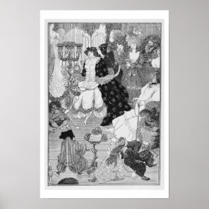 Illustratie, waarschijnlijk uit de slag om de Beau Poster