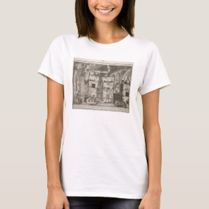 Illustratie waaruit blijkt hoe nieuwe lange brands t-shirt