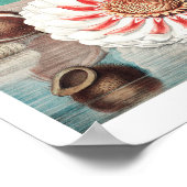  illustratie WaterLily Poster (Hoek)