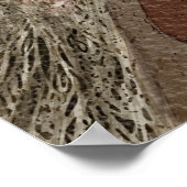 Illustratie waterverf van sleuf poster (Hoek)