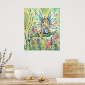 Illustratie Waterverf zomerdag Poster (Keuken)