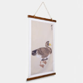  illustratie: Wilde gans Hangend Wandkleed (Gebogen)