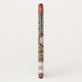 Illustratie Wilde Roos Kunst Illustratie Bloem Vin Case-Mate iPhone Case (Achterkant/links)