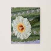 Illustratie: Witte Vloer van Saguaro Cactus Legpuzzel (Verticaal)