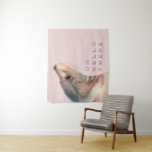 Illustratie zee Lion | Voeg je grappige tekst toe Wandkleed (In situ)