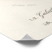 Illustratie zeeschelpen poster (Hoek)