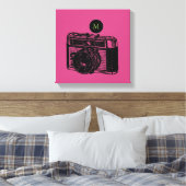  illustratiecamera 2 Monogram Canvas (Insitu (Slaapkamer))