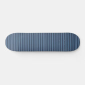 Illustratief blauw aluminium skateboard (Horizontaal)