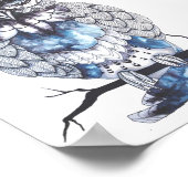 Illustratief boomontwerp poster (Hoek)