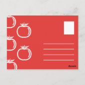 Illustratief Funny Briefkaart (Achterkant)