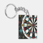 Illustratief kunstbord sleutelhanger (Voorkant Links)