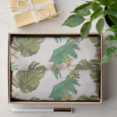 Illustratief Oerwoud lederen patroon Tissuepapier (Geschenk)