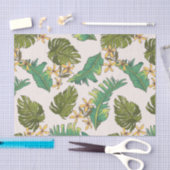 Illustratief Oerwoud lederen patroon Tissuepapier (Craft)