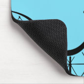 Illustratief Onderzetter Roller met mensen Muismat (Hoek)