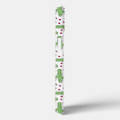 Illustratief patroon Cactus & Roze bloemen Case-Mate iPhone Case (Achterkant / Rechts)