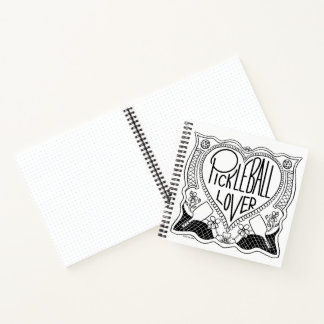 Illustratief Pickleball Lover Notitieboek
